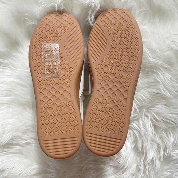 NEW Everlane White Cream Gray Releather Recycled Leather Court Sneakers - Picture 7 of 9